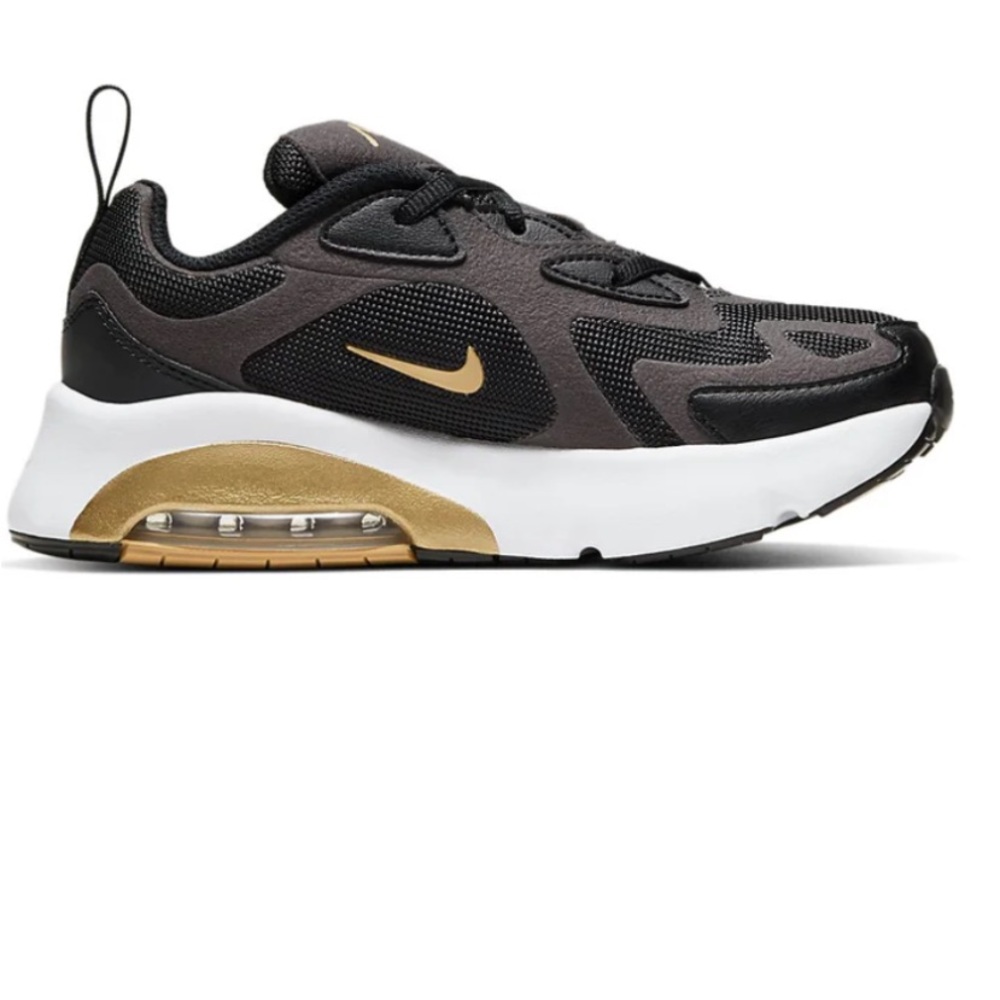 Nike Black and Gold KIDS Air Max 200
Sneakers SIZE 12c - Picture 1 of 13